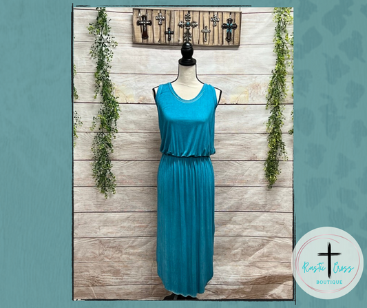 Teal Maxi Dress